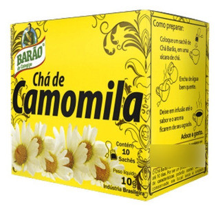CHA BARAO CAMOMILA 10G C/10UN