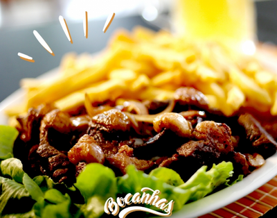 Porção Picanha com Fritas