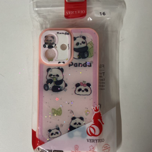 CAPA PANDA ROSA IPHONE 16  VERYRIO