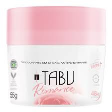 TABU DESODORANTE CREME ANTIPERSPIRANTE ROMANCE 55G