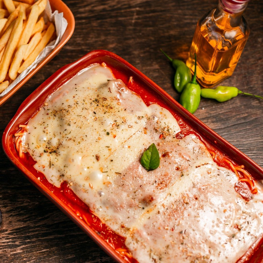 Parmegiana de Carne - 2 Pessoas
