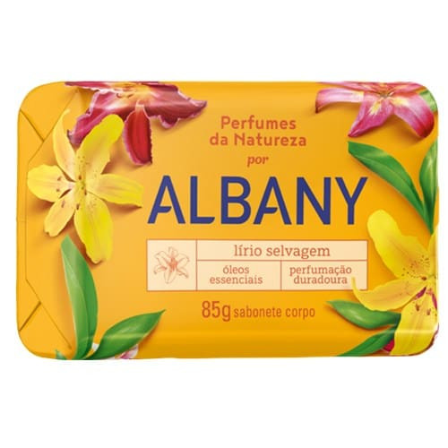 Sabonete em Barra Suave Lírio Selvagem Albany 85g