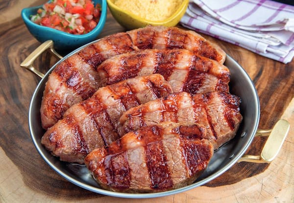 Picanha baby beef com 6 fatias