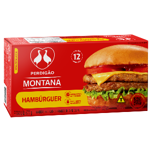 HAMBURGUER MONTANA PERDIGAO CAIXA C/12 672G
