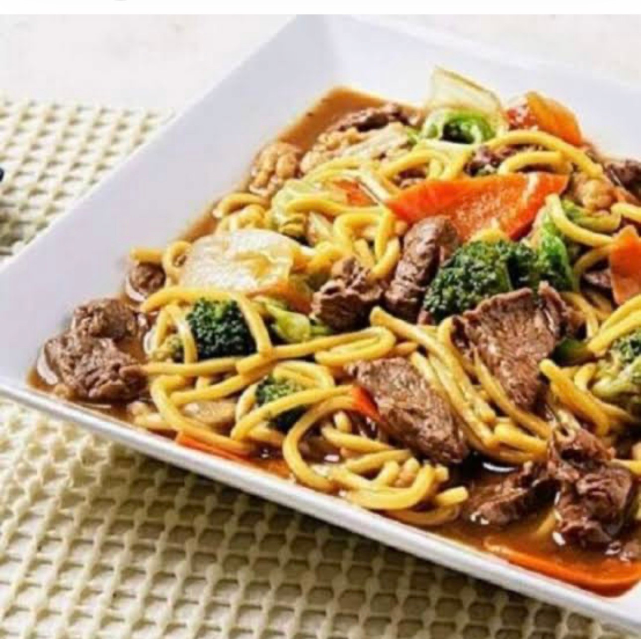 Yakisoba carne 350g