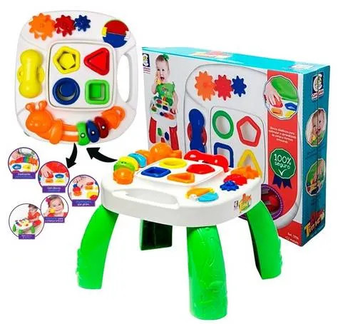 BRINQUEDO PLAY TIME MESINHA DIDATICA CX40.5CM 