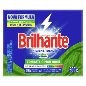 DET.PO BRILHANTE HIGIENE TOTAL 800G