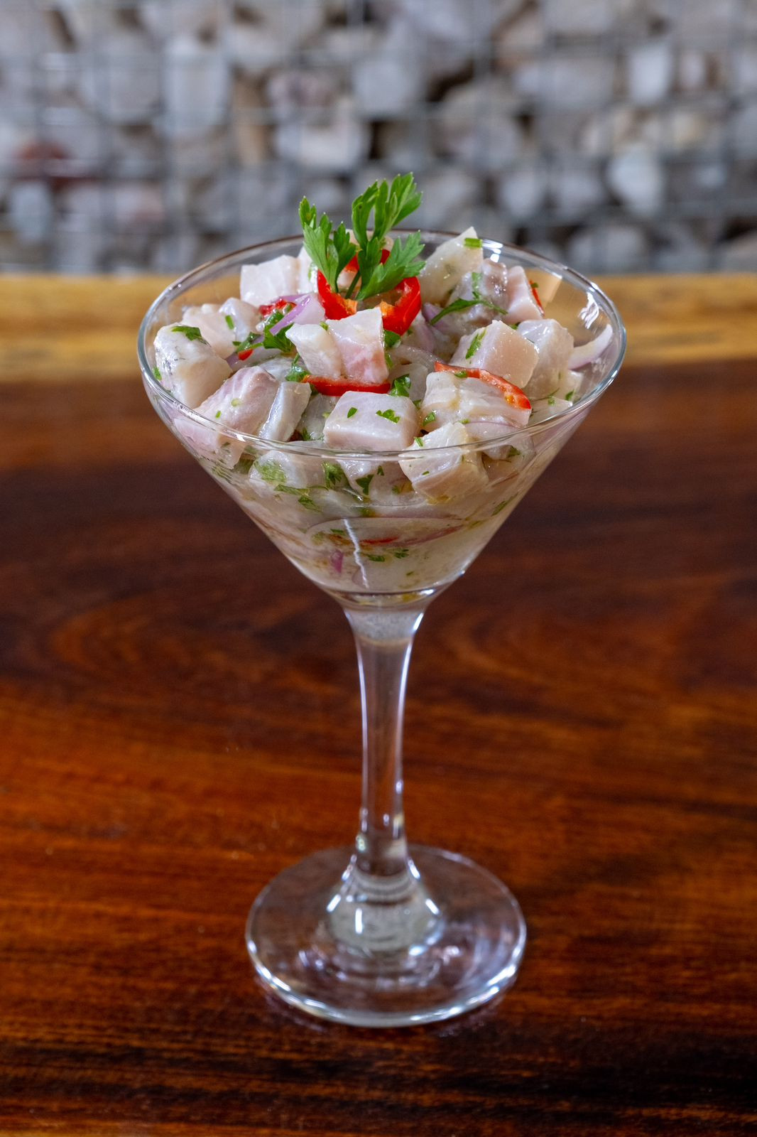 CEVICHE DE TILAPIA