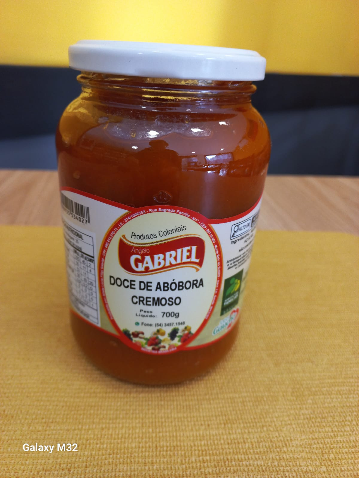 Doce De Abobora 700G