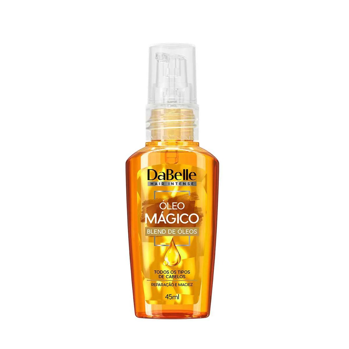ÓLEO CAPILAR MÁGICO BLEND DE ÓLEOS DABELLE 45ML 