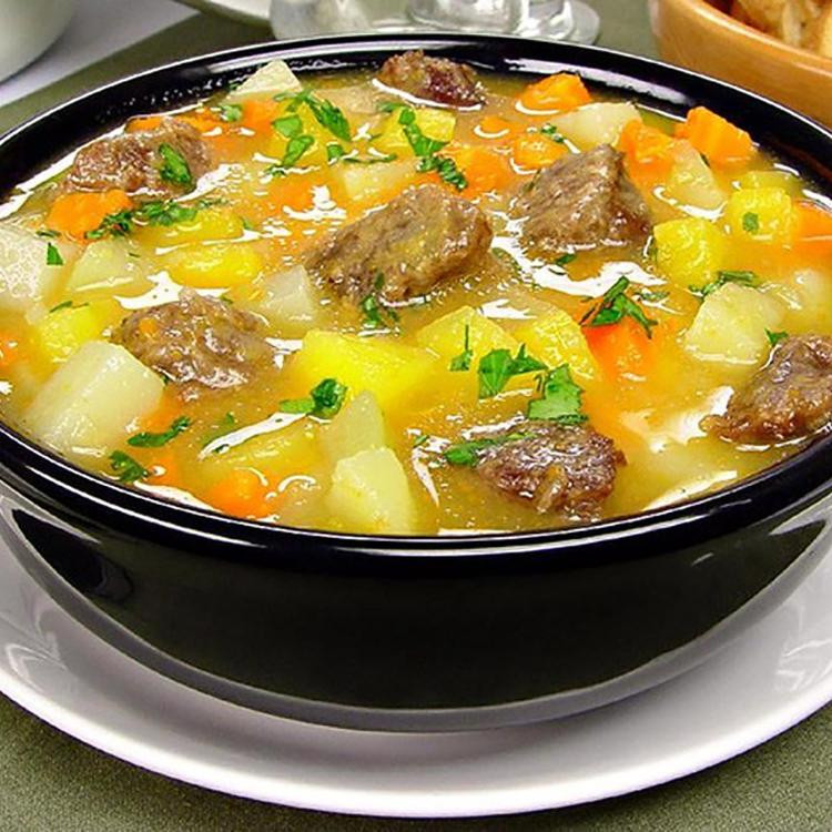 Sopa de Carne Deliciosa 