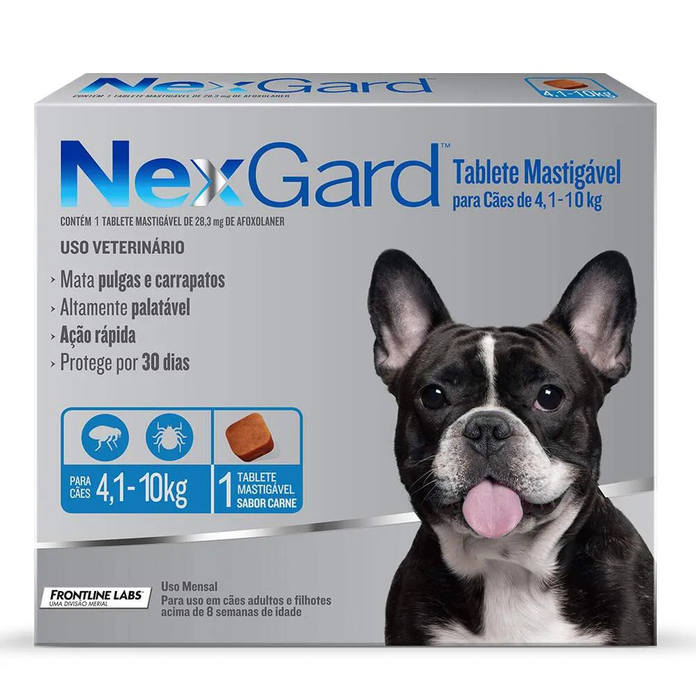 NexGard 4.1 a 10 kg - 1 Tablete