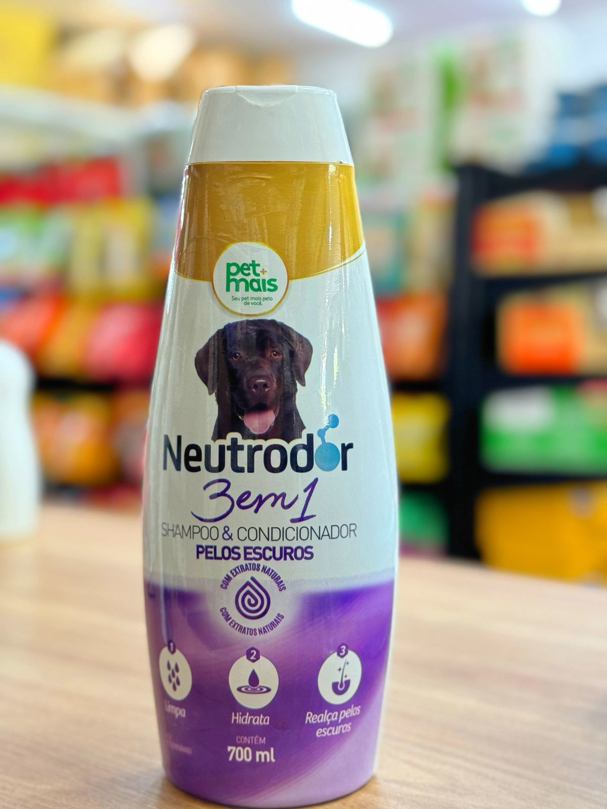 Shampoo Pet Mais Pelos Escuros 700ml