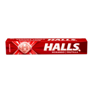 HALLS MORANGO /FRUTILLA 28G