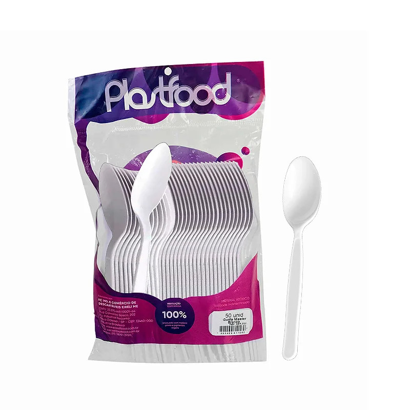 Colher Descartável Plasfood