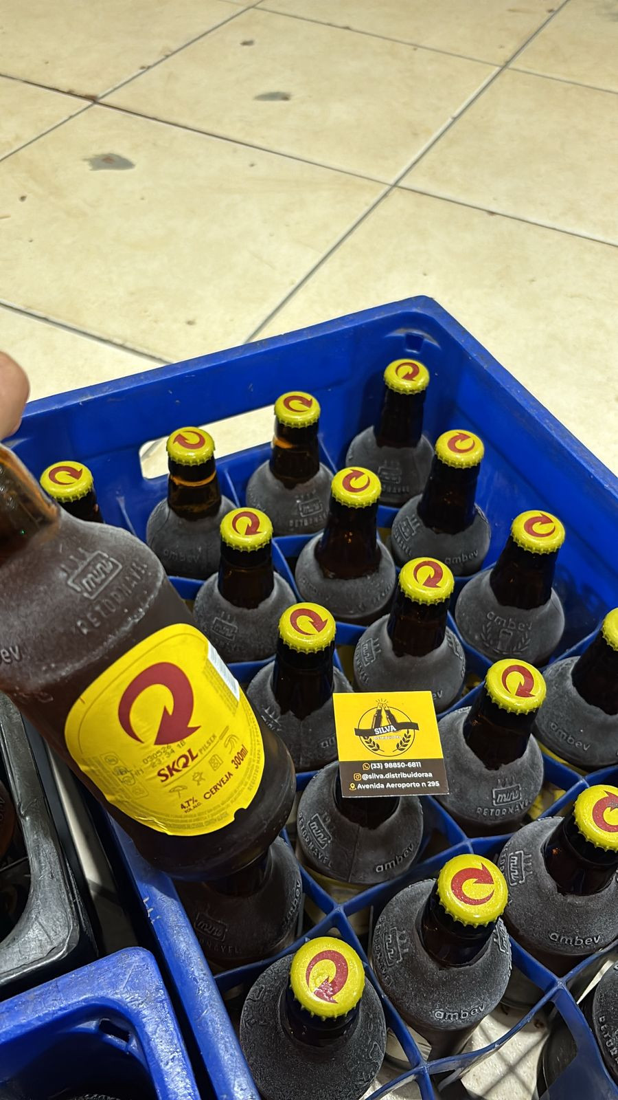 CAIXA DE LITRINHO SKOL
