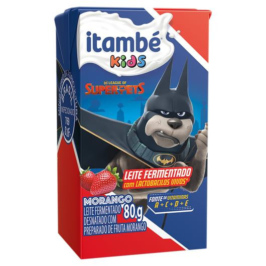 LEITE FERMENTADO ITAMBE MORANGO CX80G
