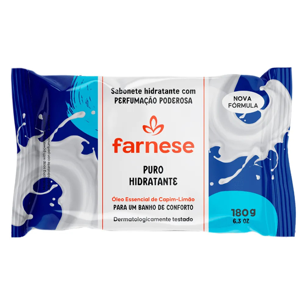 SABONETE FARNESE HIDRATANTE PURO 180G