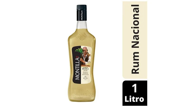Rum Montilla Carta Branca 1l