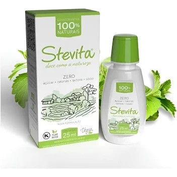 Adocante Liq Stevia Stevita Zero Frasco 25 Ml