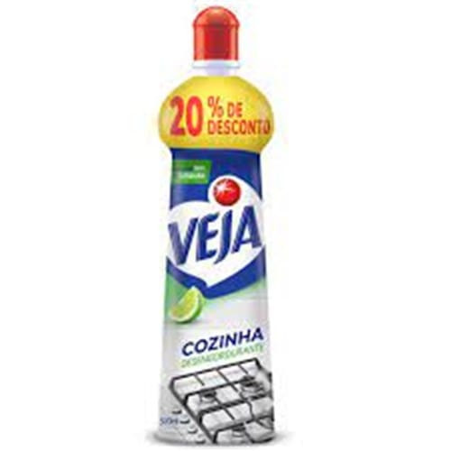 Limpador Desengordurante Cozinha Limão Veja 500ml 20% de Desconto