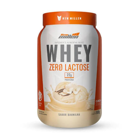 Whey Zero Lactose Baunilha 900g Pt New
