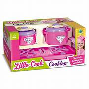 BRINQUEDO LITTLE COOK COOKTOP 3PCS CX 22CM 3072