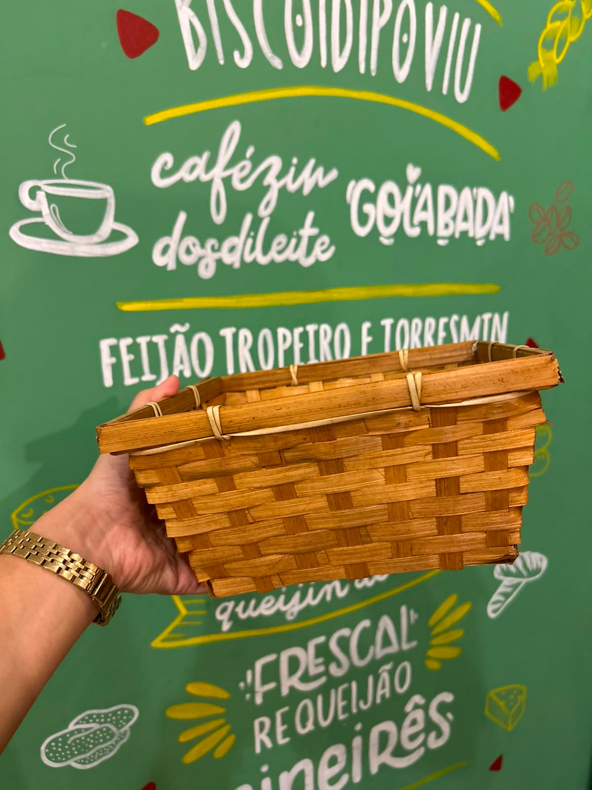 Cesta para Montagem de Presente  Embalagem Completa