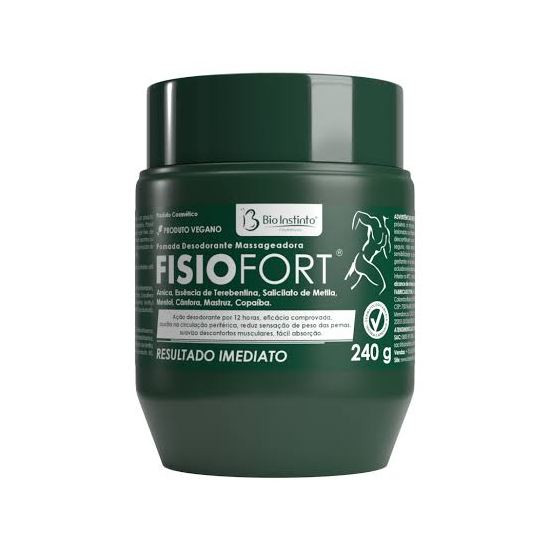 POMADA FISIO FORT 240G BIO INSTINTO