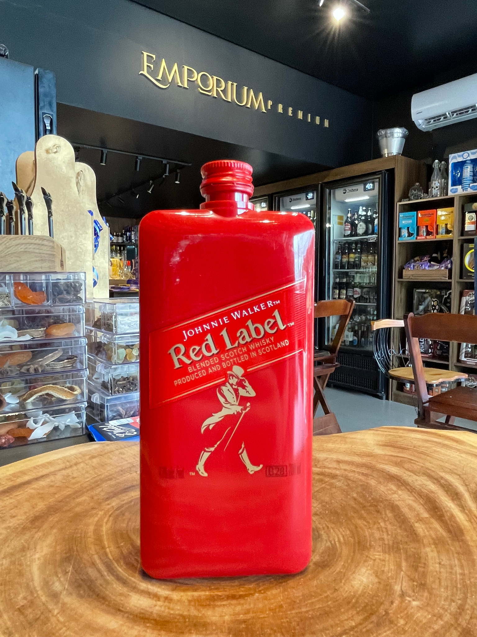 Johnnie Walker Red Label 200ML Garrafa Plástica 