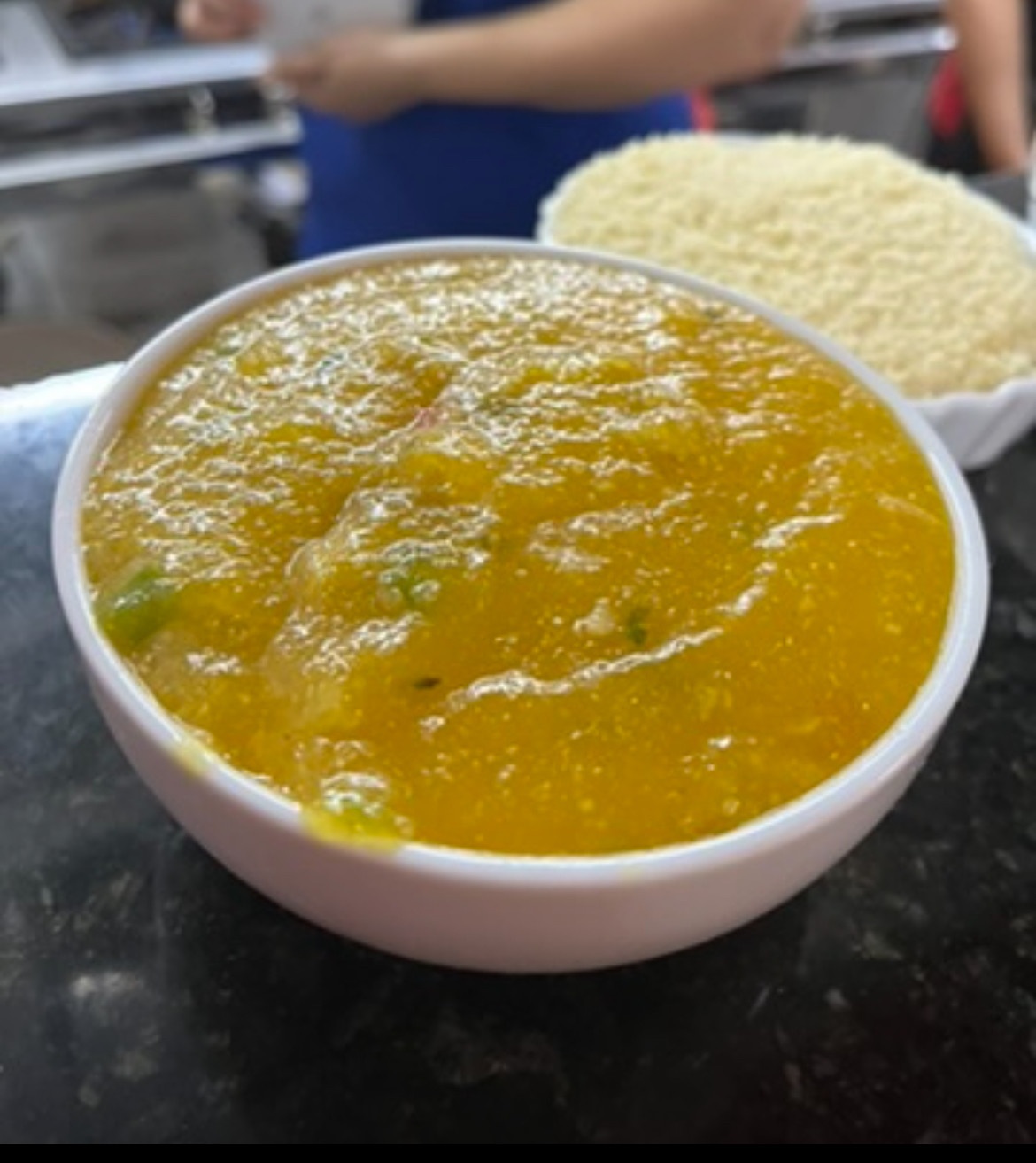 PORÇÃO DE PIRÃO DE PEIXE