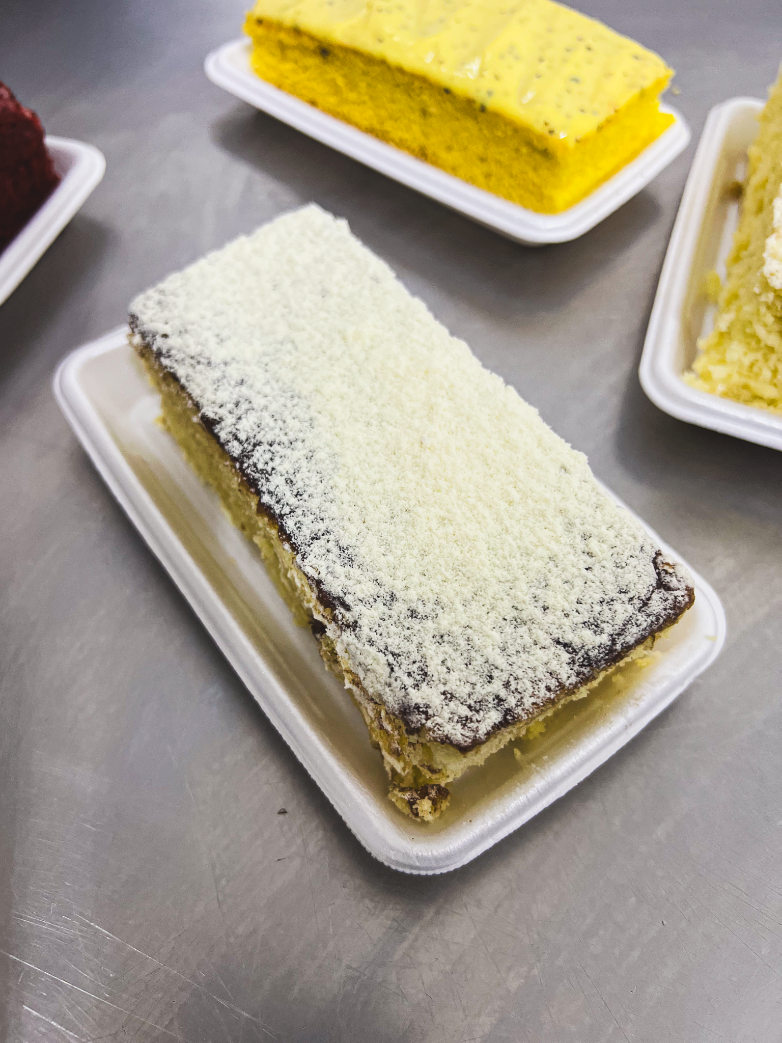 Bolo Fatia de ninho com nutella