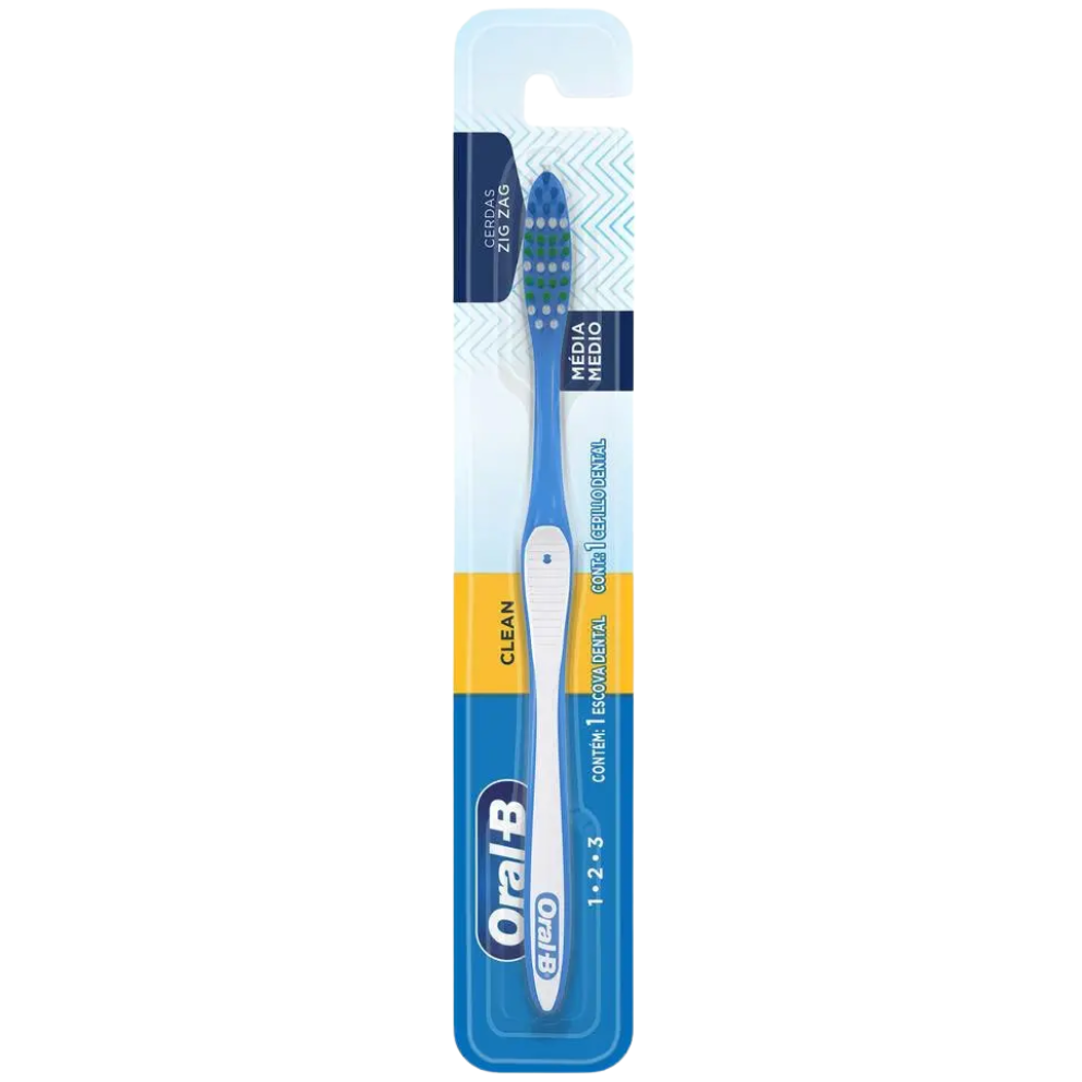 ESCOVA DENTAL ORAL-B "MEDIA" CLEAN