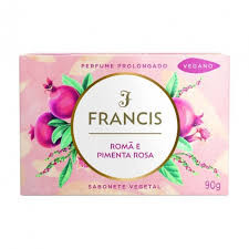 SABONETE FRANCIS ROMA E PIMENTA ROSA CX90G