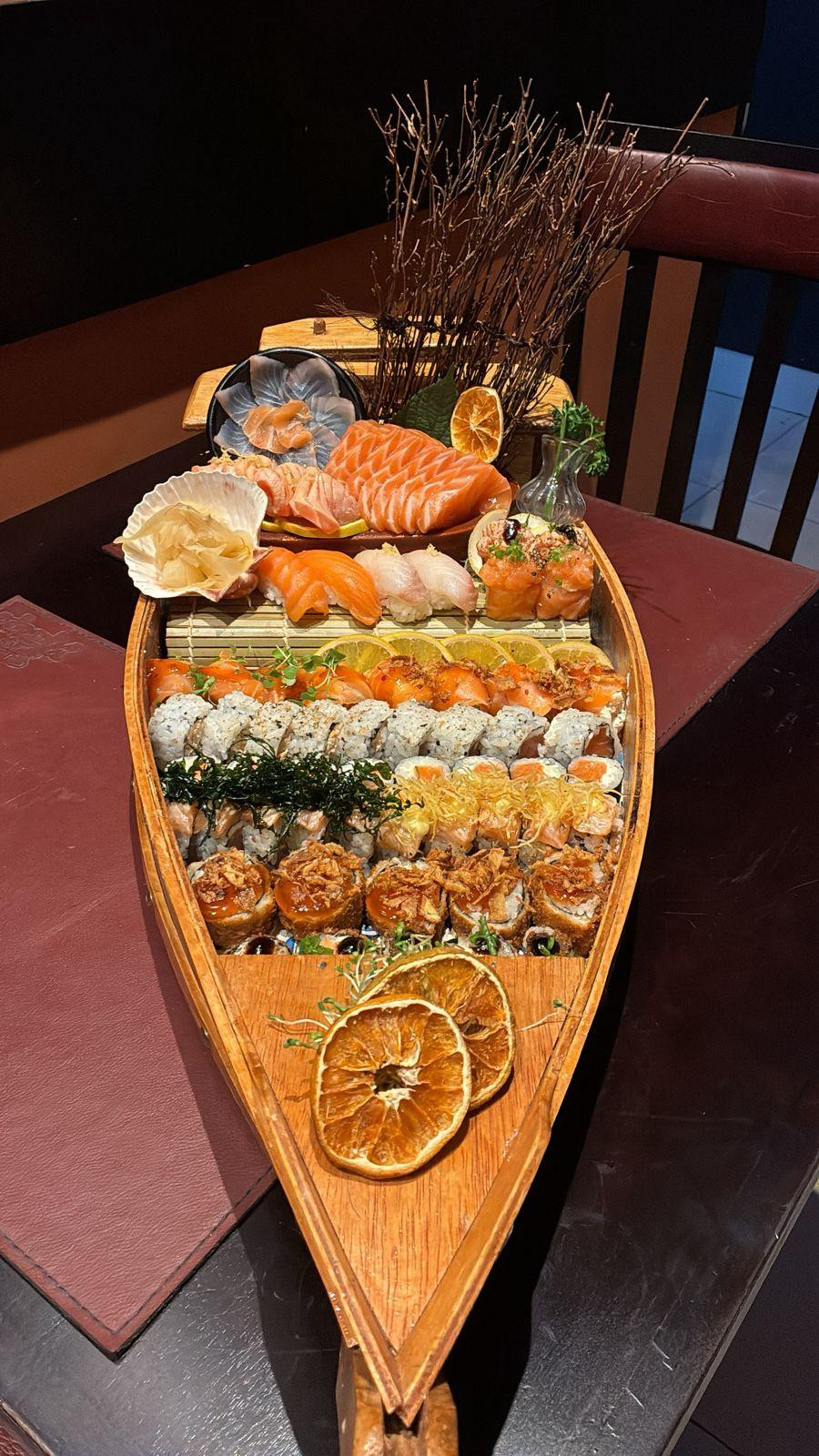 COMBINADO BIG BOAT SUSHI (60 PEÇAS)