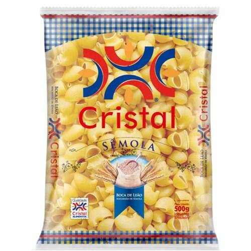 Macarro Sêmola Boca de Leão Cristal 500g