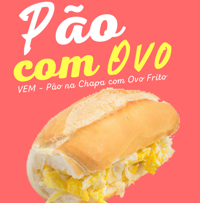 PÃO COM OVO