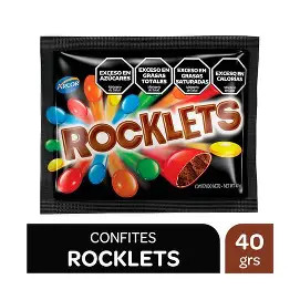 Chocolate Confeitado (Rocklets) 40g