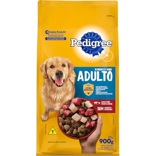 Racao Pedigree carne 900g