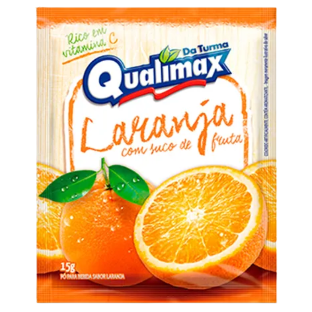 SUCO QUALIMAX LARANJA 15G