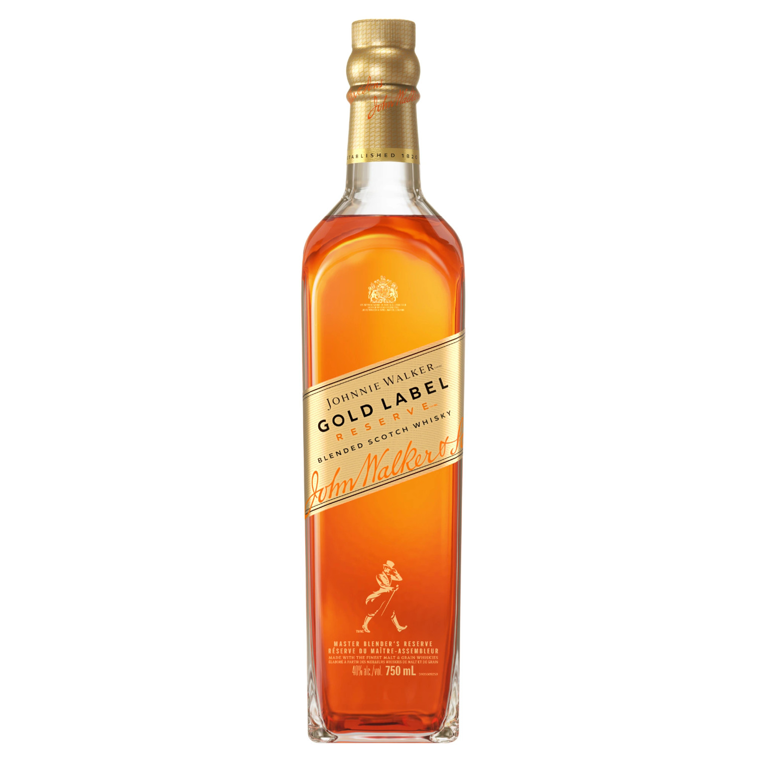 WHISKY GOLD LABEL 750mL