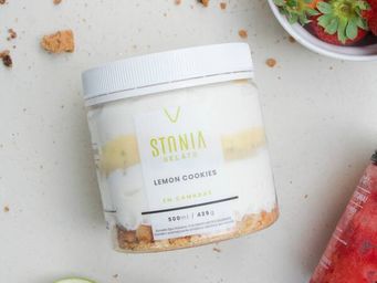 Stonia Gelato Lemon Cookies 500 Ml