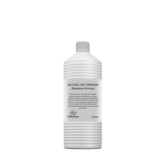 Álcool de Cereais Hidratado 500ml