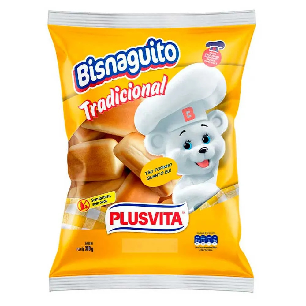 Pao Plus Vita Bisnaguito 300g