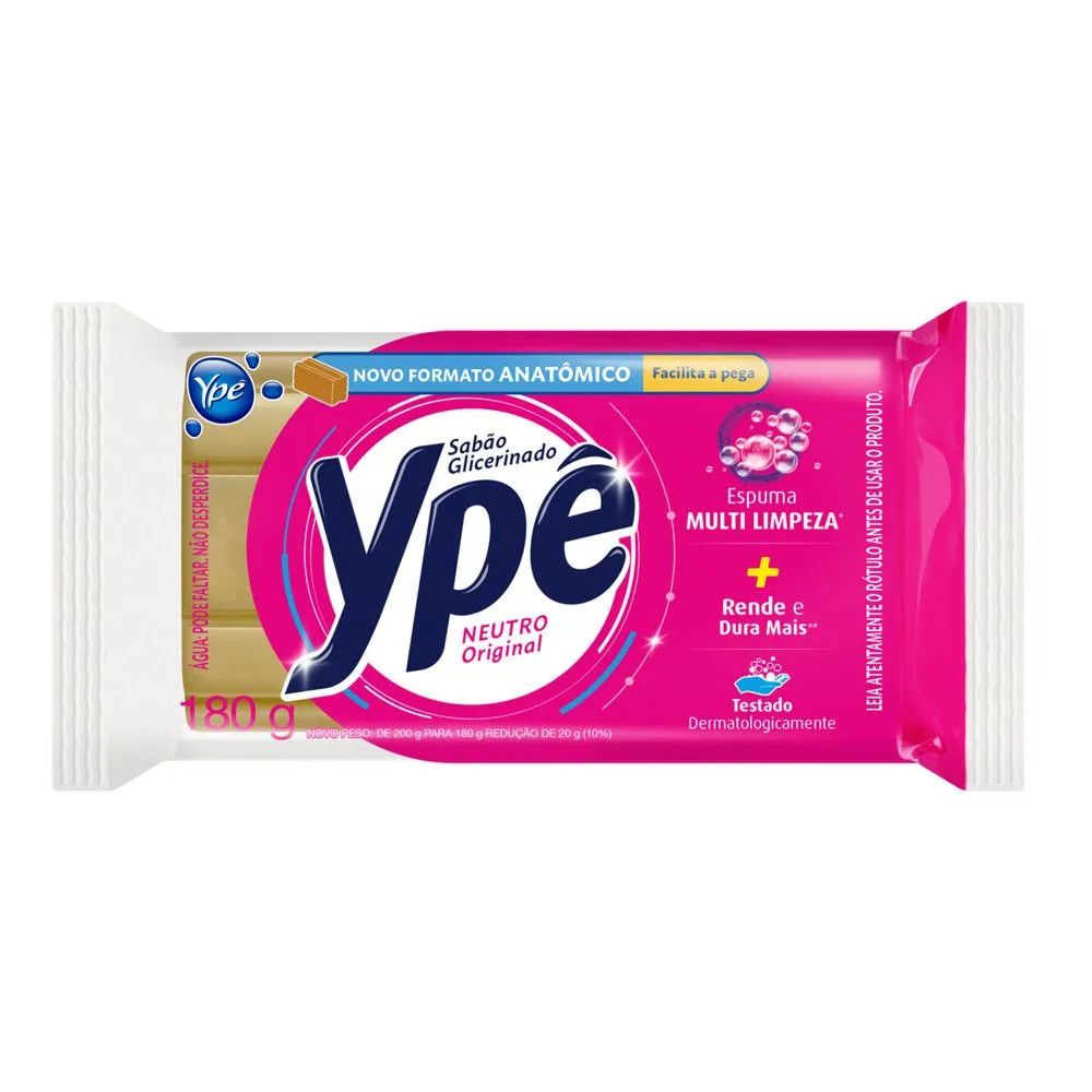Sabao Pedra Ype 180g Neutro