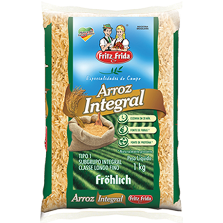 Arroz Integral Fritz e Frida 1Kg