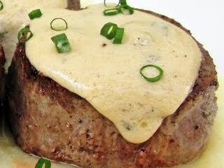 Alaminuta de filé ao molho gorgonzola