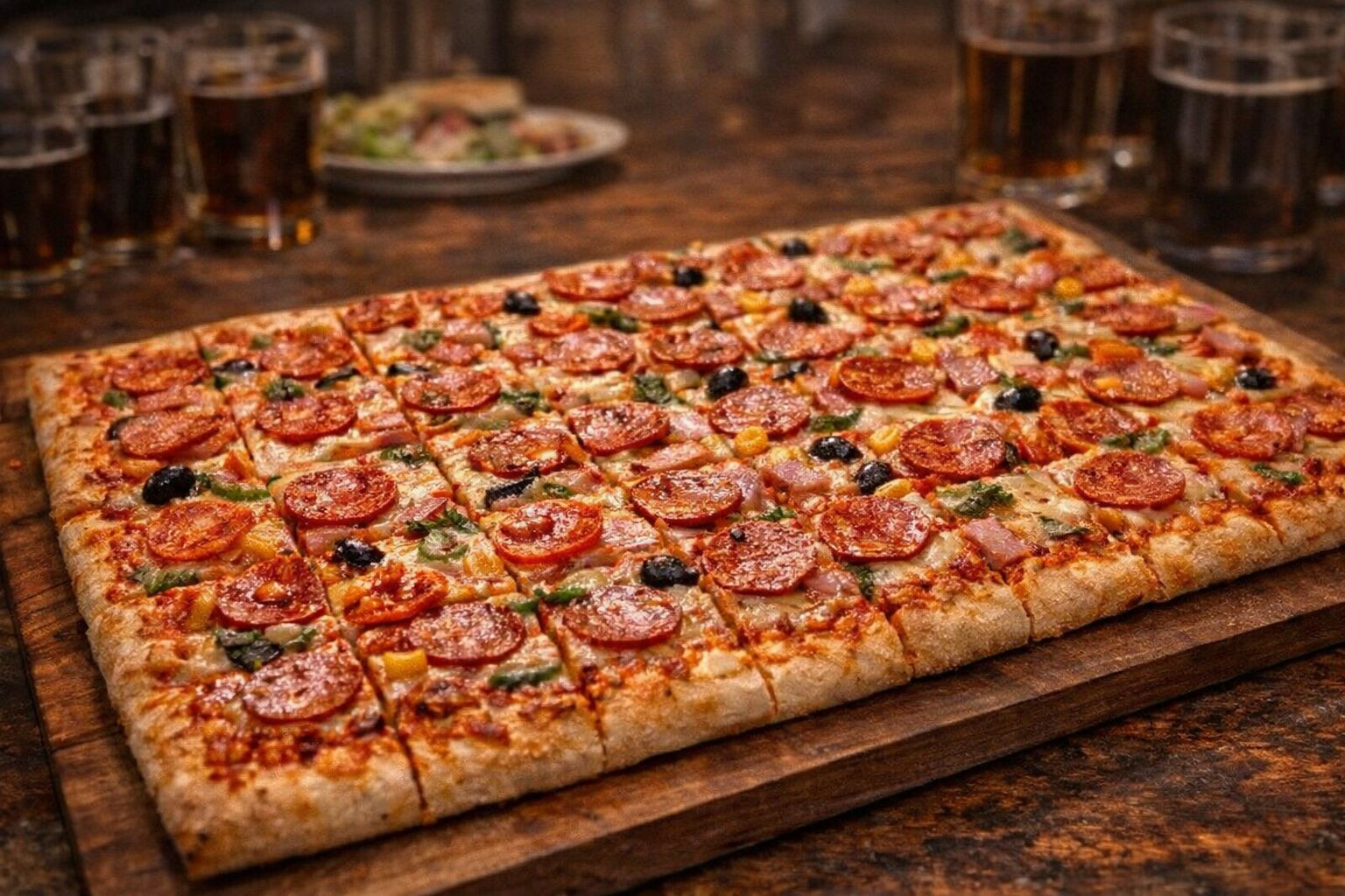 PIZZA GIGANTE (70x35) 32 FATIAS + 1 refri 2 litros