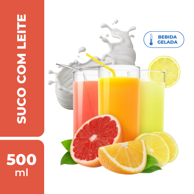 Suco com leite