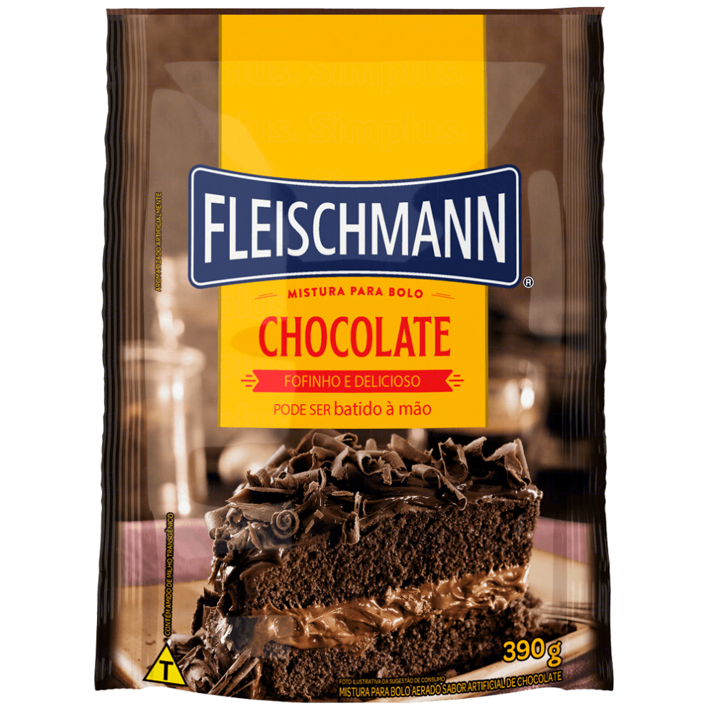 MISTURA P/ BOLO FLEISCHMANN CHOCOLATE 390G
